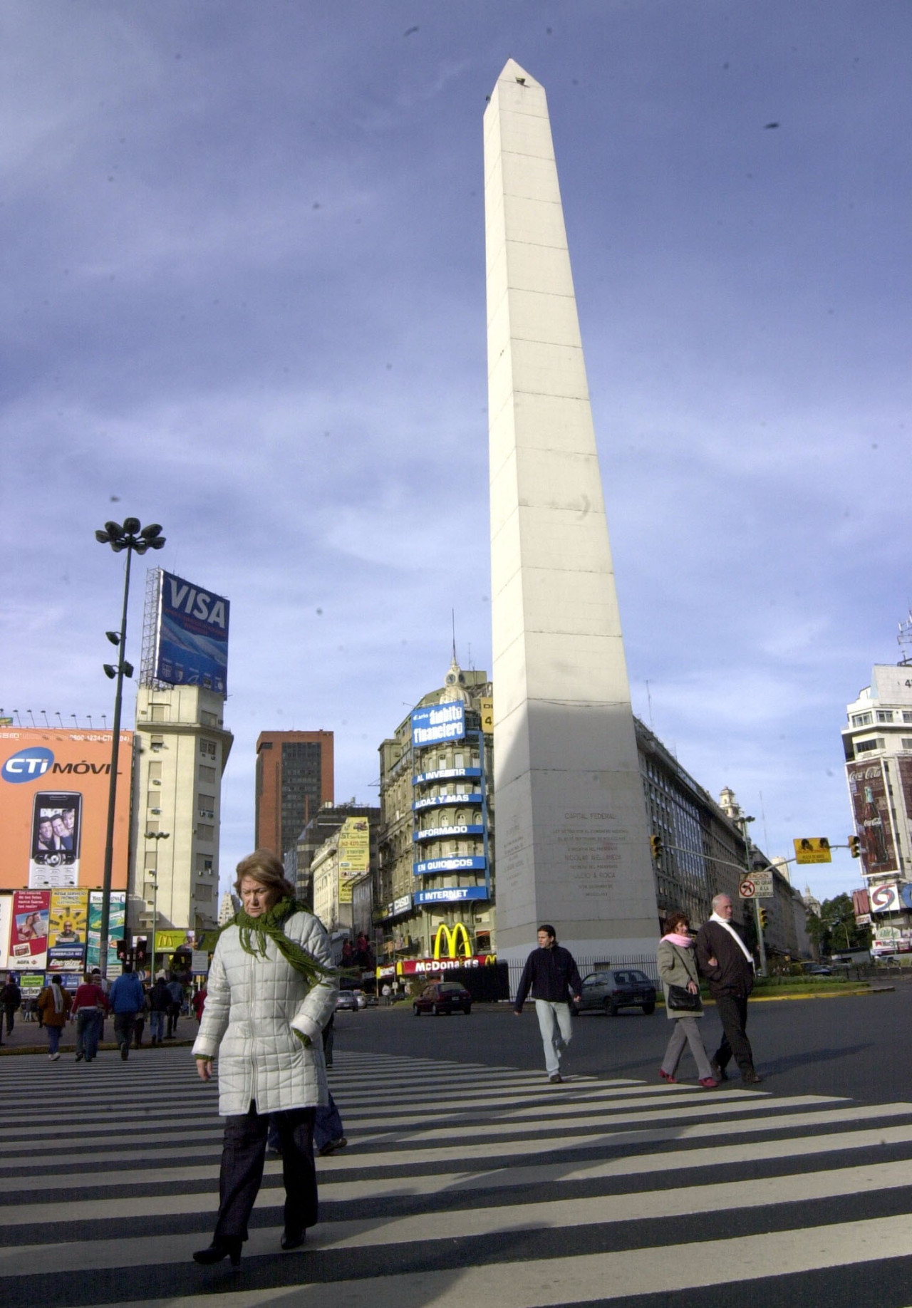 Se vienen las temperaturas bajas en Buenos Aires. Foto: NA/Daniel Vides.