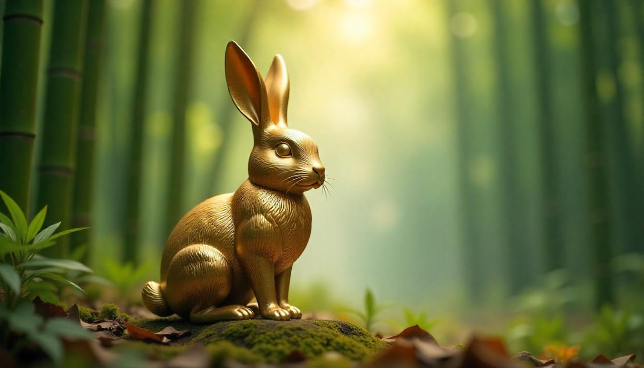 Horóscopo chino, signo del Conejo. Foto: Freepik AI.
