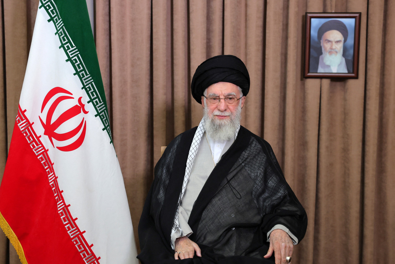 Ali Jameneí, líder Supremo de Irán. Foto: Reuters/WANA (West Asia News Agency).