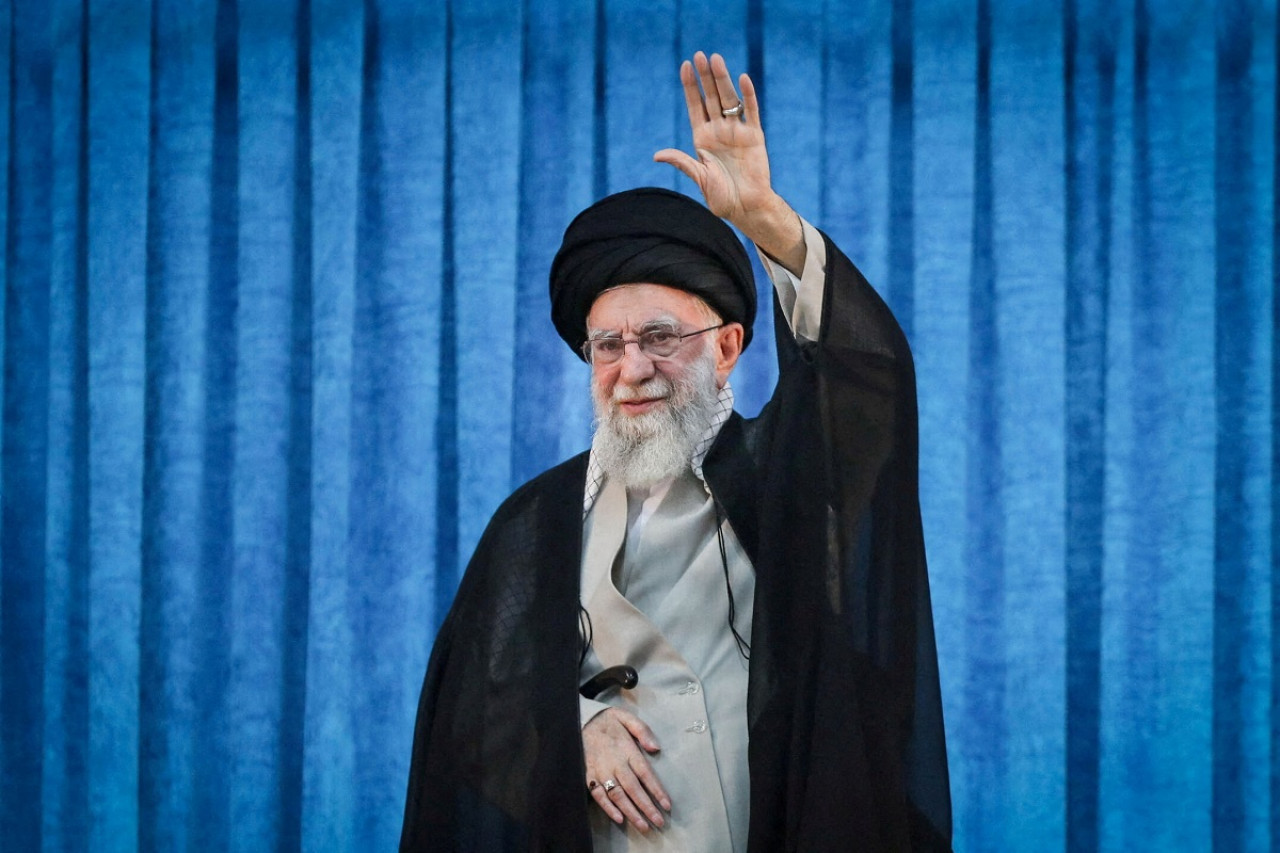 Ali Jameneí, líder supremo de Irán. Foto: Reuters (West Asia News Agency)