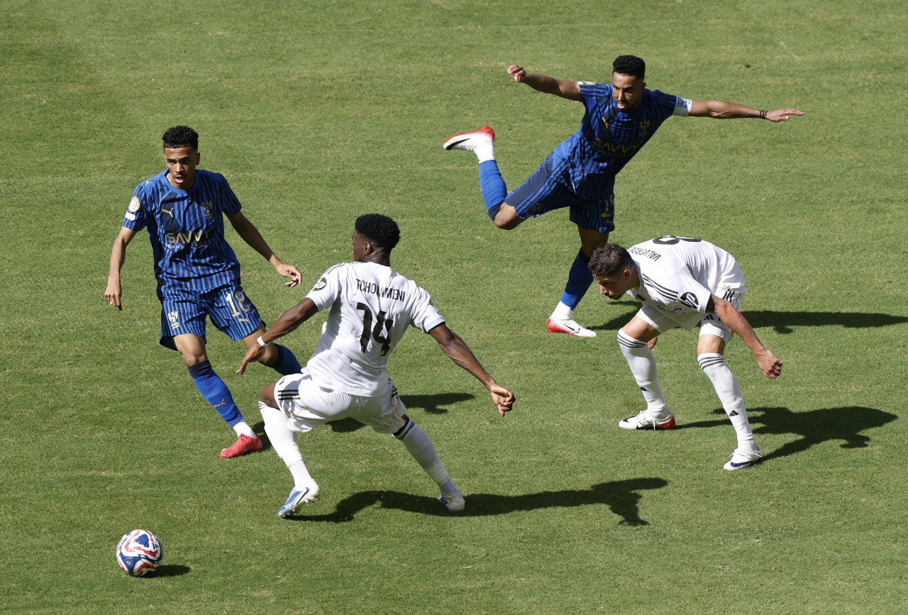 Mundial de Clbes, Real Madrid vs. Al Hilal. Foto: REUTERS.