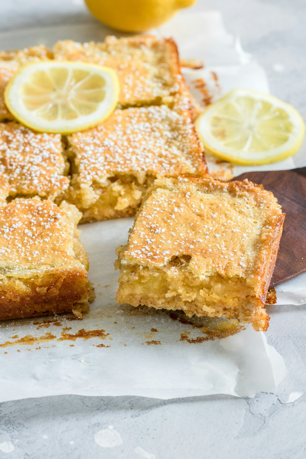 Brownie de limón. Foto Unsplash