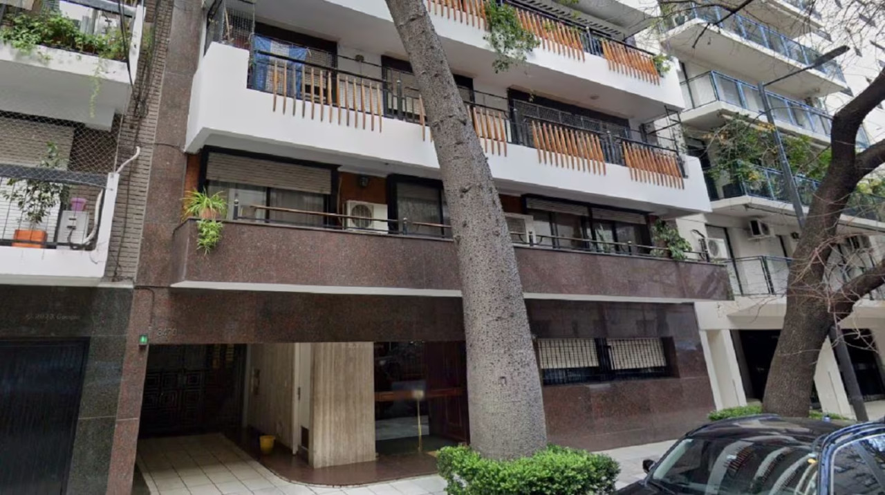 El cuerpo Jiménez fue hallado en el séptimo piso del edificio. Foto: Google Street View