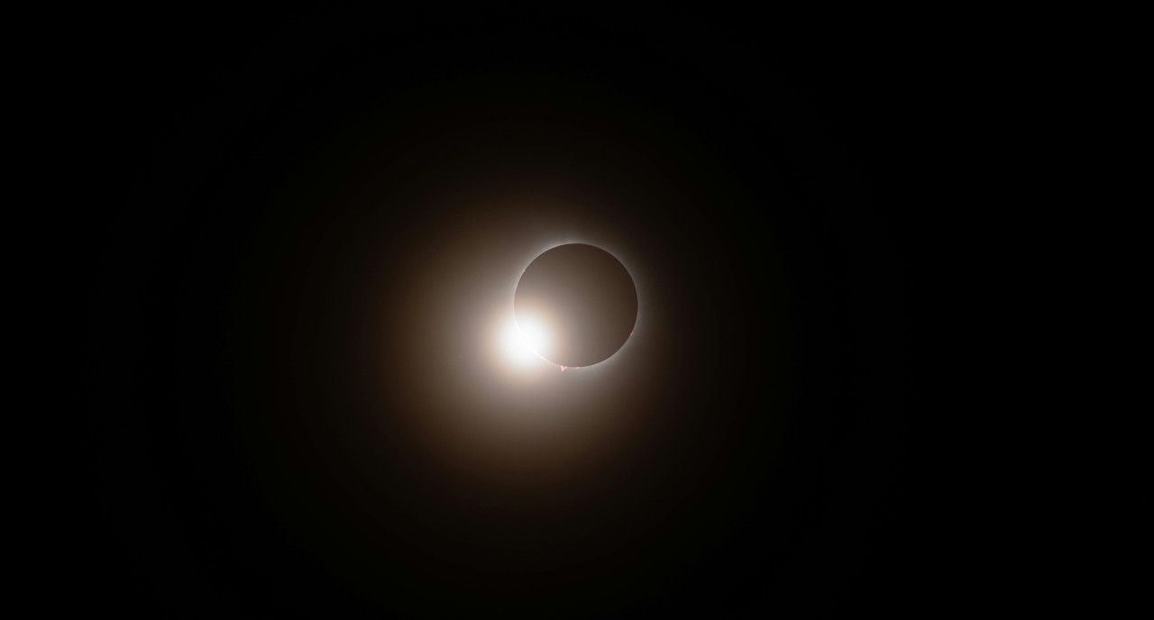 Eclipse total. Foto: Pexels.
