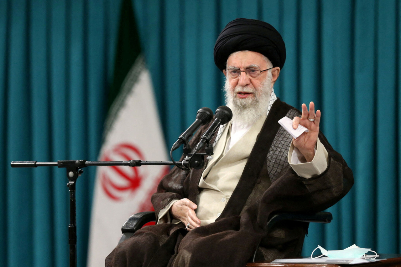 Ali Jameneí, líder Supremo de Irán. Foto: Reuters/WANA (West Asia News Agency).