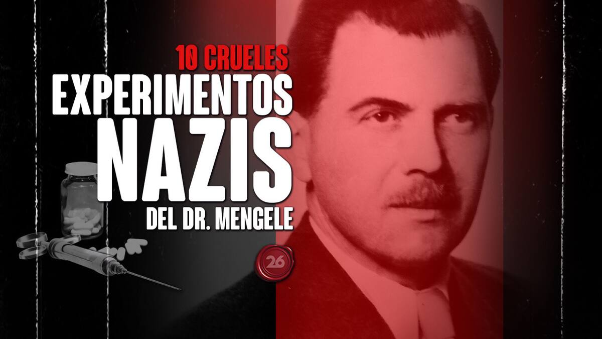 10 crueles experimentos nazis del Dr. Mengele. Foto: 26 Historia.
