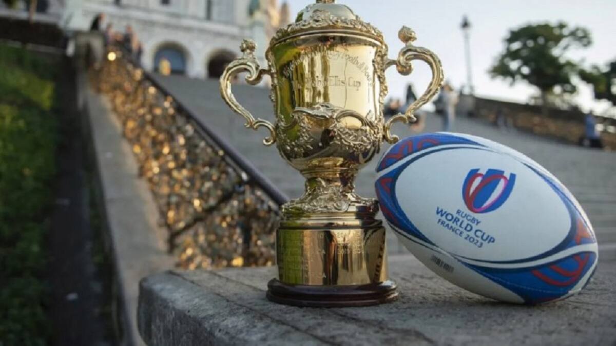 20 países van en busca de la preciada copa Webb Ellis. Foto: NA.