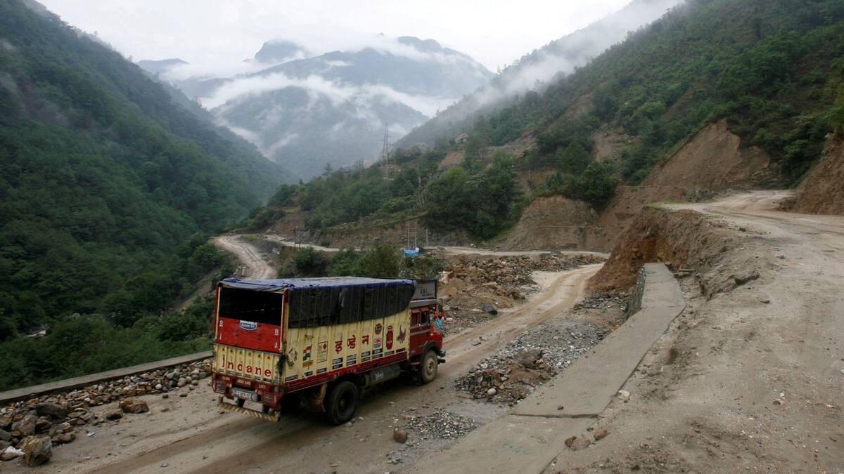Zona en disputa entre India y China. Foto: Reuters.