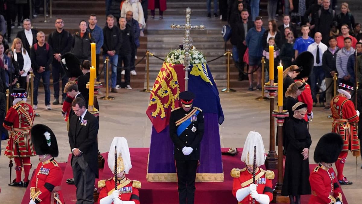 Isabel II, último adiós en Londres. Foto: REUTERS