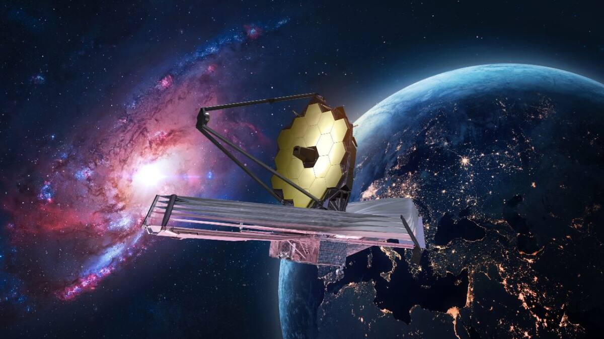 El telescopio James Webb. Foto: NASA.