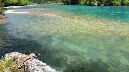 Cholila, ubicada en Chubut. Foto: Google Maps.