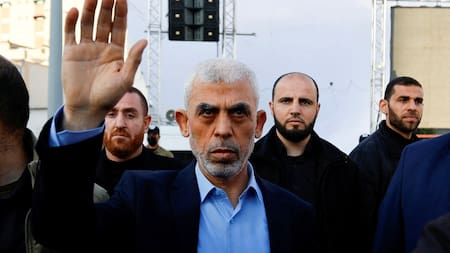 Yahya Sinwar, líder de Hamás. Foto: Reuters.