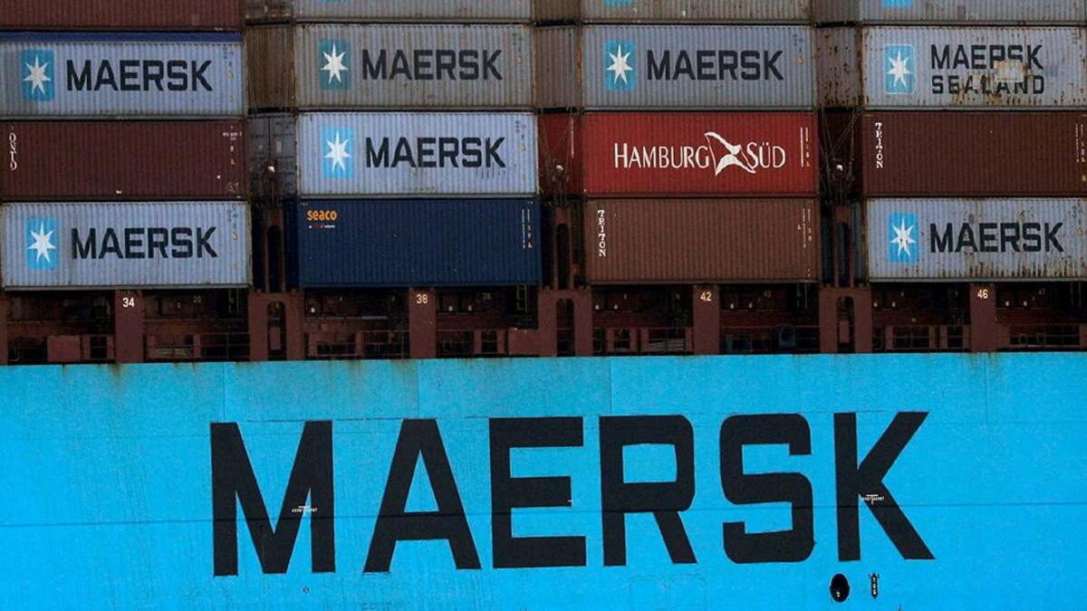 Maersk, transporte, cargas, Reuters