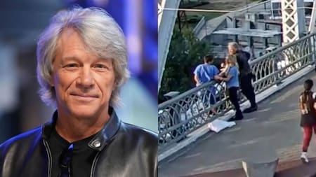 Bon Jovi salvó a una mujer del suicidio. Foto: NA.