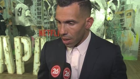Carlos Tevez, nota a CANAL 26, Netflix