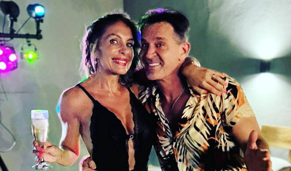 Majo Favarón y Aníbal Lotocki. Foto: Instagram,