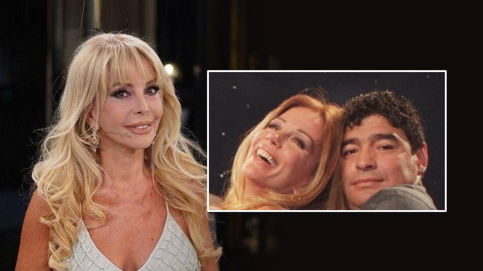 Graciela Alfano y Diego Maradona, espectáculos, fútbol, deportes