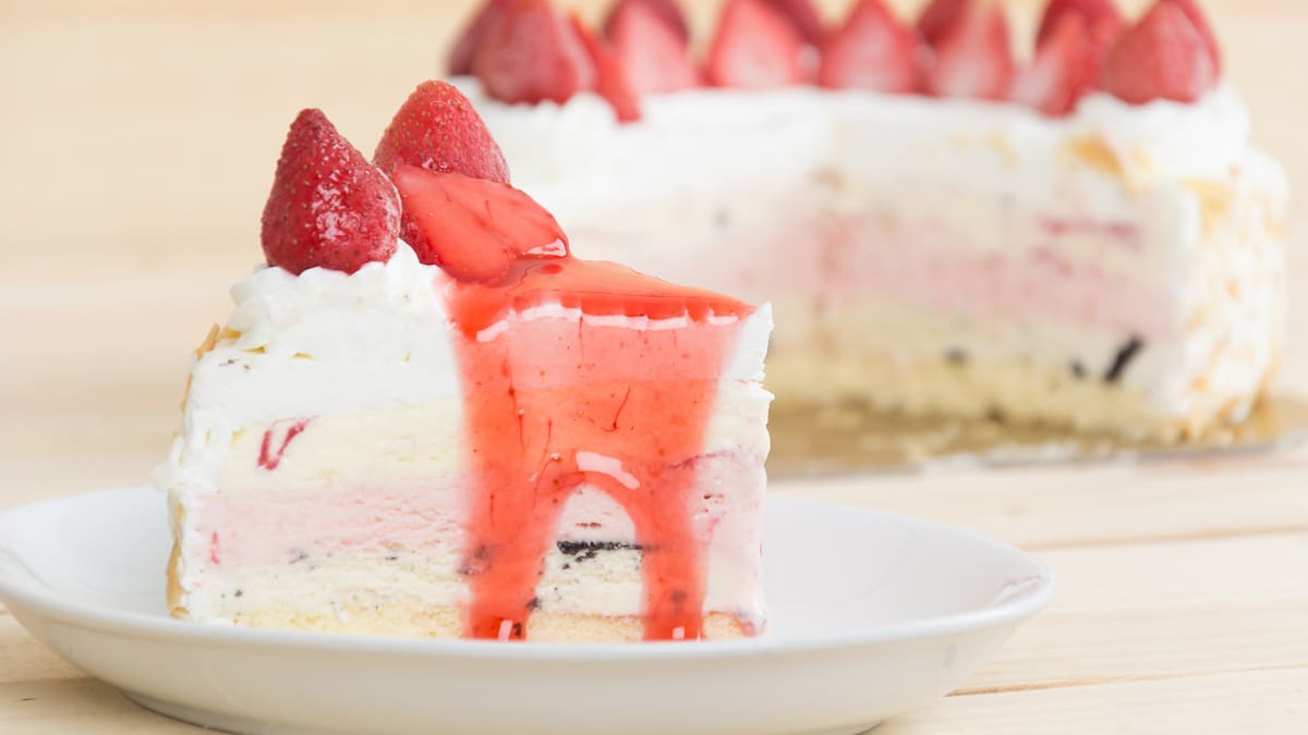 Cheesecake de frutilla. Foto: Freepik