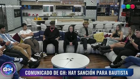 Gran Hermano. Foto: Captura Telefe.