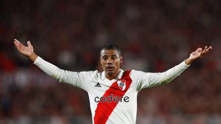 Nicolás De La Cruz, una de las figuras del River de Demichelis. Foto: NA.