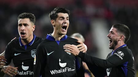 Girona vs. Atlético de Madrid. Foto: EFE.