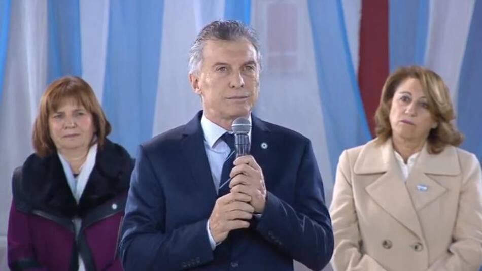Macri en Rosario por Día de la Bandera