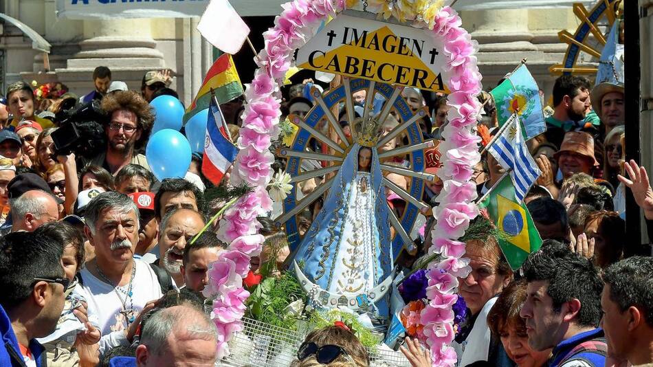 peregrinación luján Foto Telam