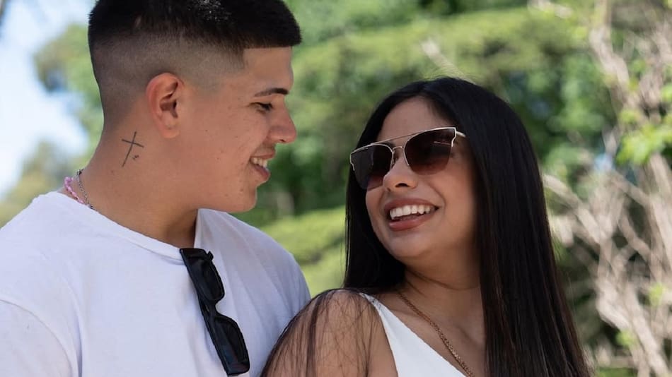 Thiago Medina y Daniela Celis.