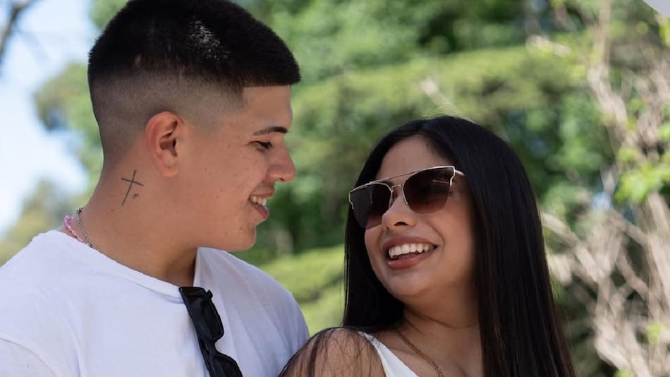 Thiago Medina y Daniela Celis.