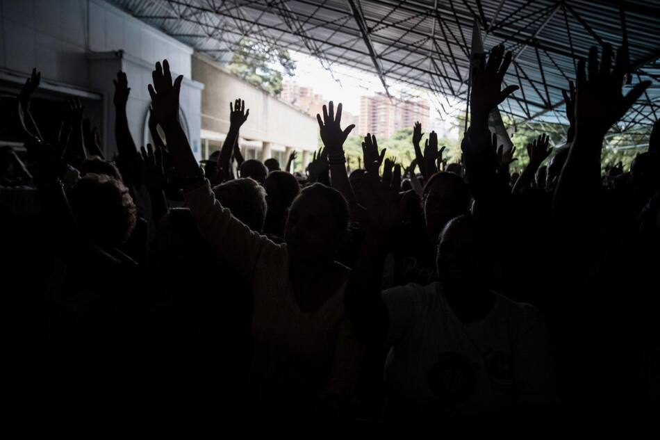 Comenzó la campaña de las primeras de la oposición venezolana. Foto: EFE