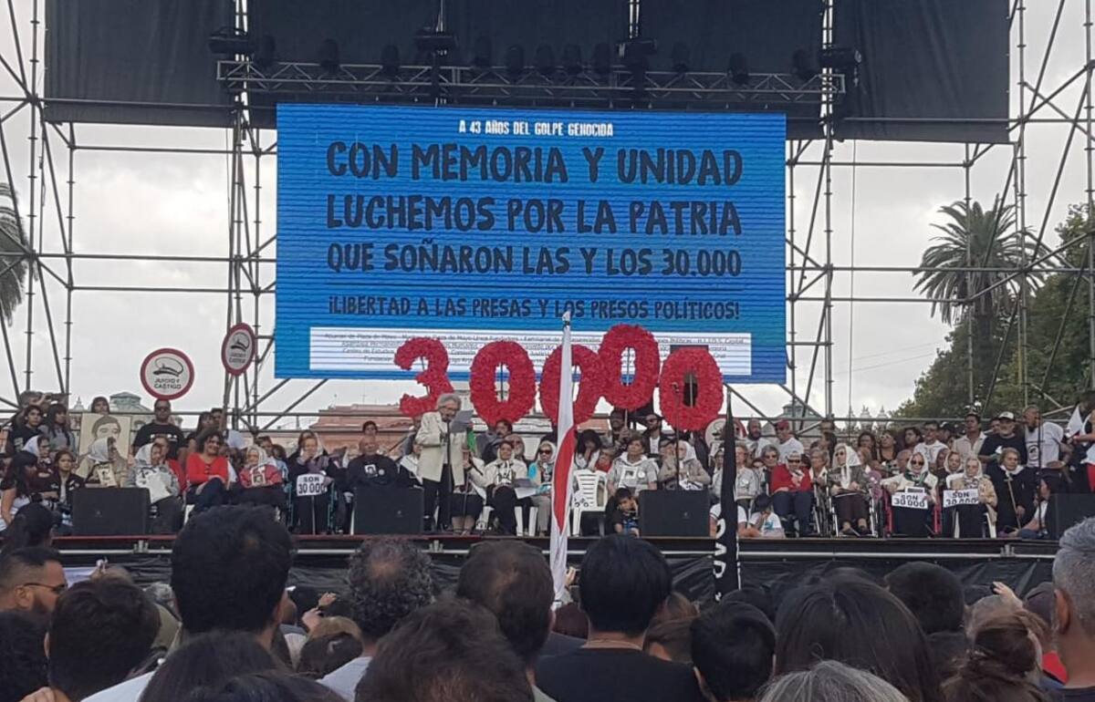 24 de marzo, Día de la Memoria, dictadura, Foto: Claudia Seta