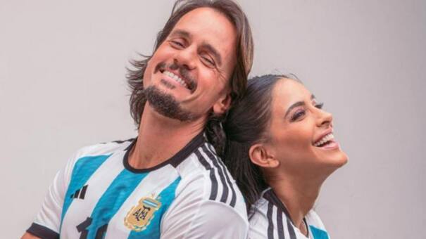 El desnudo de Celeste Muriega y Christian Sancho por una promesa por la Selección