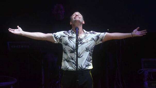 Luciano Pereyra brindó un show gratuito en Luján ante más de 100 mil personas