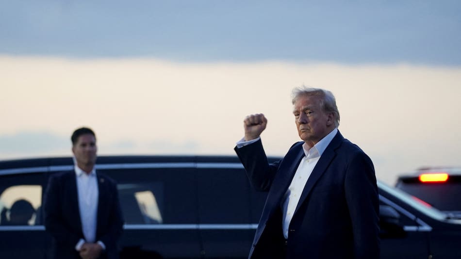 Donald Trump, presidente de Estados Unidos. Foto: REUTERS/Nathan Howard.