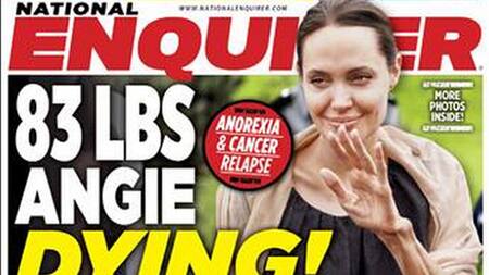Angelina Jolie (Revista National Enquirer)