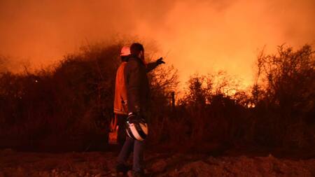 Capilla del Monte - incendio