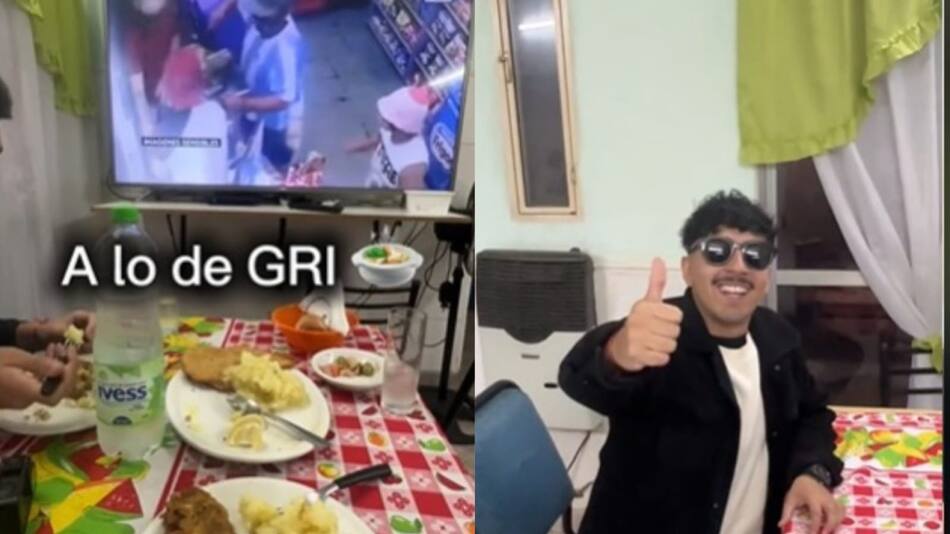 Lo de Gri, el restaurante que sirve comida casera. Foto: TikTok.