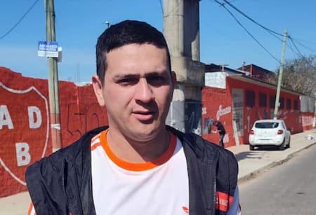 Federico Jiménez Argüello, barrabrava de Independiente involucrado en la violencia ante U de Chile.