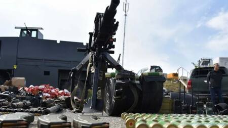 Armamento de defensa de Estados Unidos para la guerra en Ucrania. Foto: REUTERS.
