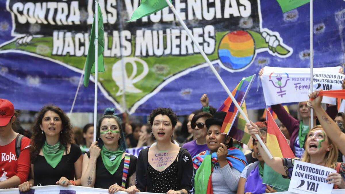 #25N: marchas en todo el país por el Día de la No Violencia contra las Mujeres, NA