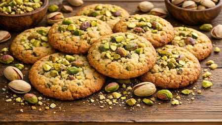 Receta de cookies de pistacho: el paso a paso sencillo para preparar estas ricas galletitas en casa