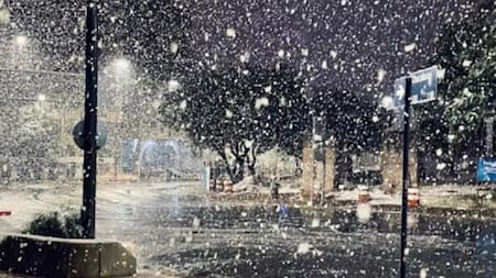 Llegó la nieve a Buenos Aires: los mejores videos de las impresionantes nevadas