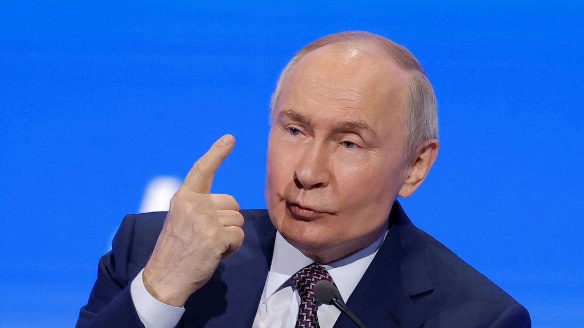 Vladimir Putin, presidente de Rusia. Foto: REUTERS.