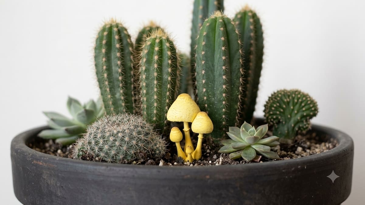 Por qué salen hongos en la maceta