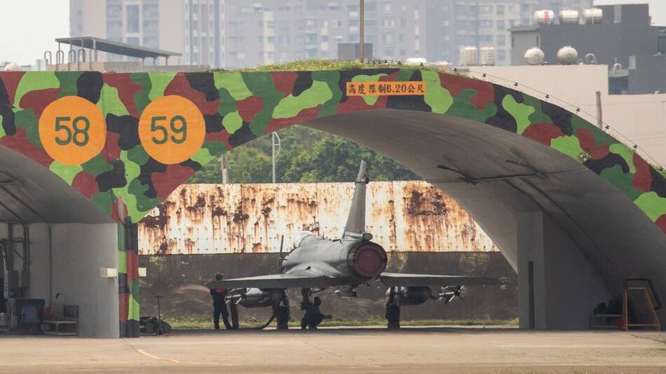 Maniobras militares de China. Foto: EFE.