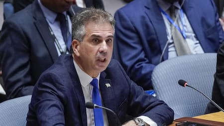 Eli Cohen ministro de Exteriores israelí. Foto: EFE