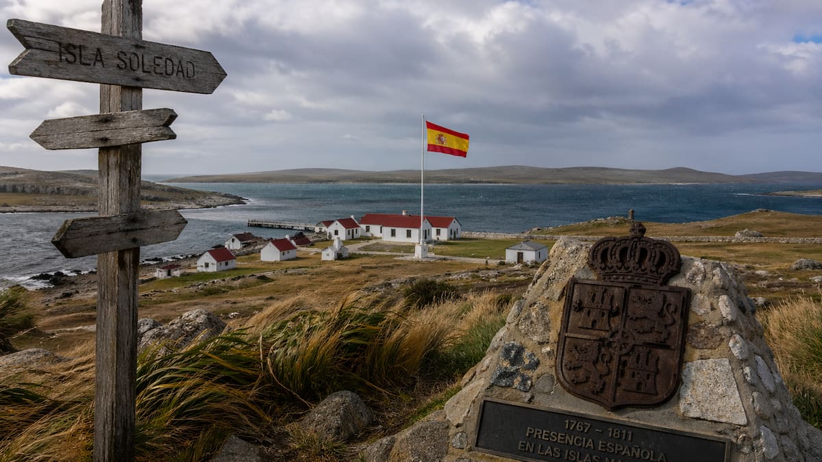 Por qué una de las islas en Malvinas se llama Soledad