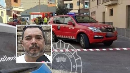 El abuelo de las gemelas que se tiraron de un balcón en Barcelona. Foto: captura de video.