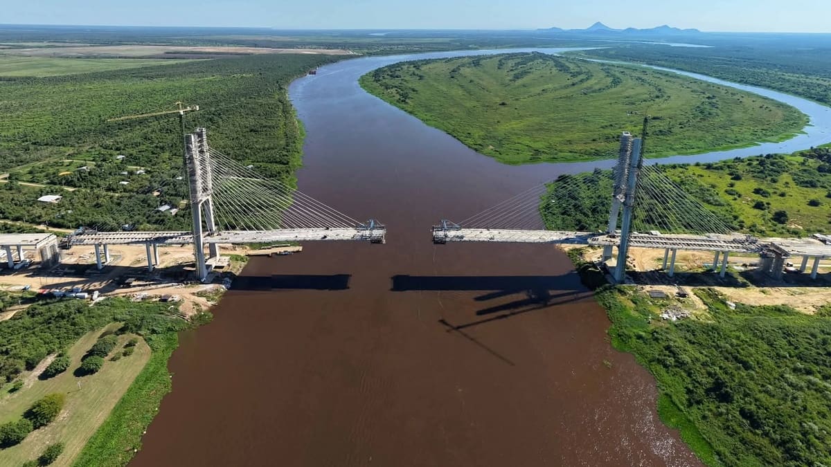 Puente de la Bioceánica: la unión de los extremos de Paraguay y Brasil ya tiene fecha y marcará un hito para Sudamérica