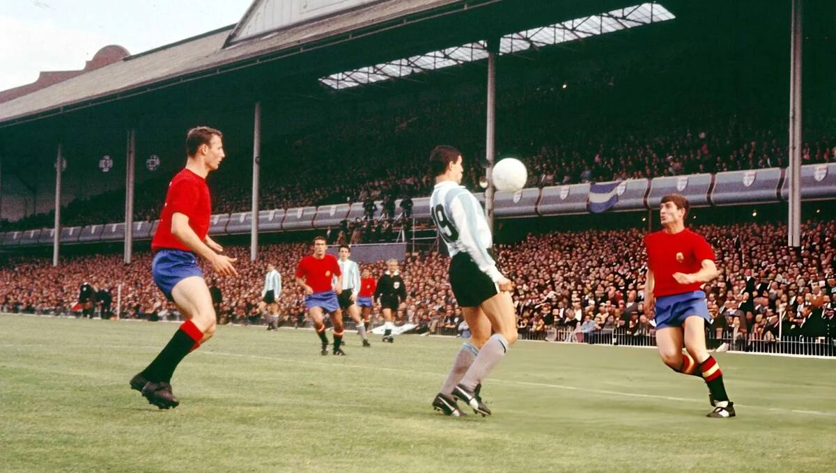 Argentina vs. España Inglaterra 1966